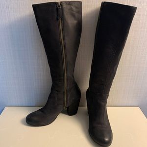BP Nordsrtrom Transit Tall Black Leather Boot 6.5